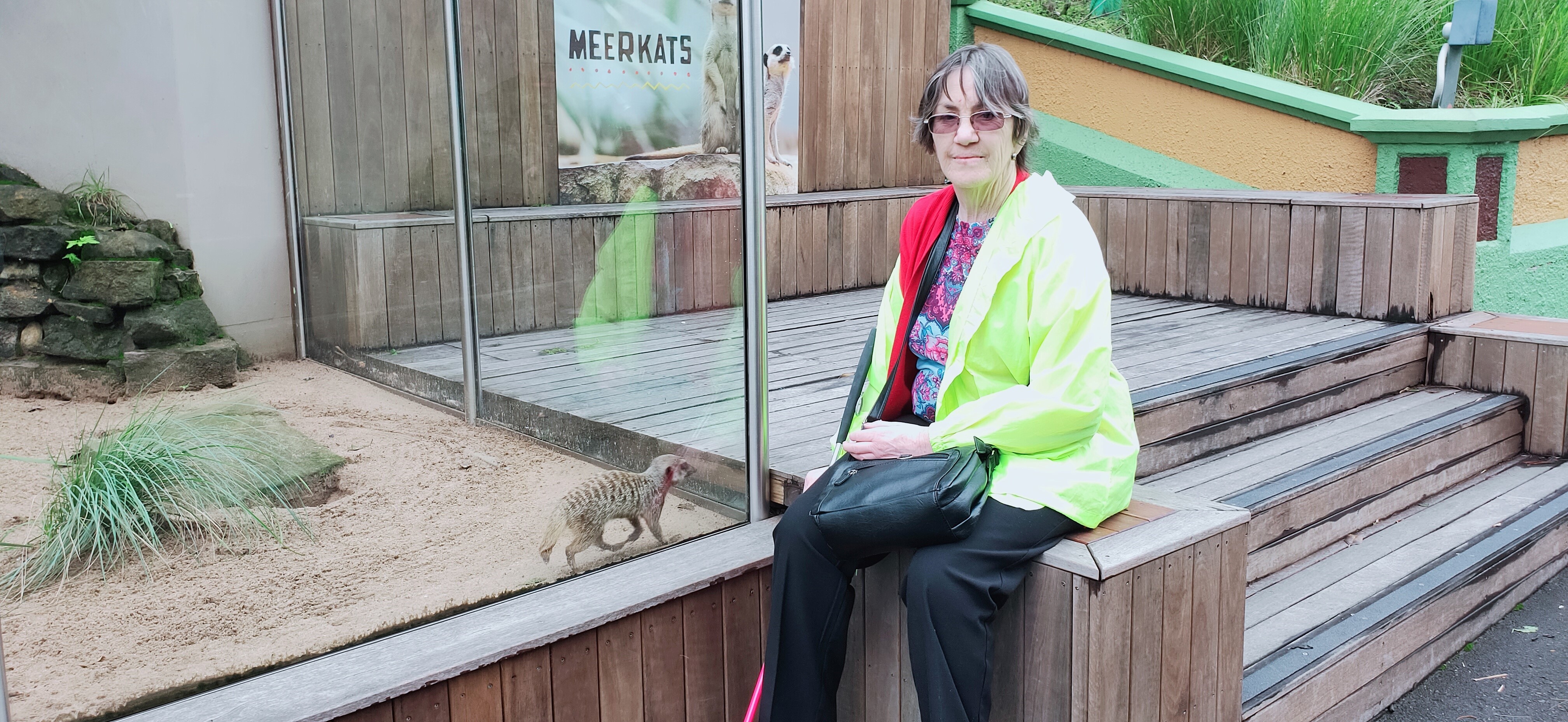Aleta visits the zoo_Samaritans disability support holiday