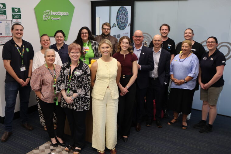 Headspace Cessnock CEO visit 021025 group photo 3