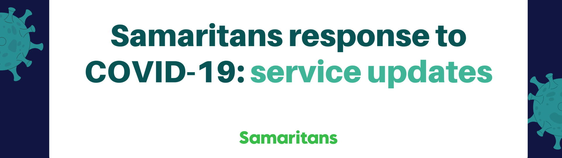 Samaritans response to COVID-19: an update on Samaritans services