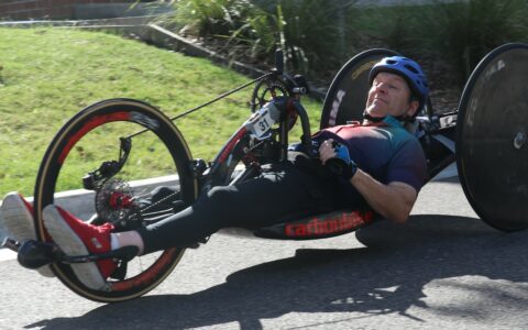 Kevin races towards his Paralympic dream